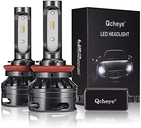 H11 LED Headlight Bulbs - Philips Chips 13000Lm 6000K Cool White,H11(H8,H9) All-in-One Conversion Kit,Adjustable Beam - 2 Yr Warranty