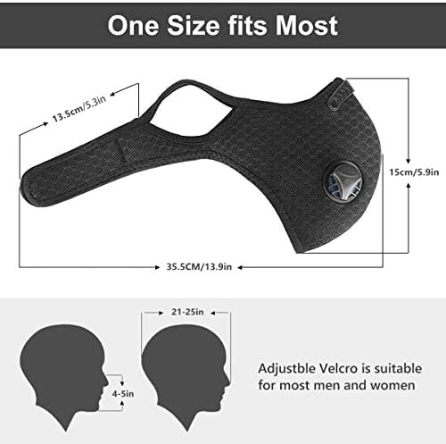 A mud mask with carbon filters for biking activities, priced at $24.99.