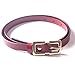 Women's Genuine Leather Thin Skinny Dress Belt Ladies Fashion Buckle