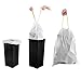 Trash Bags, meidong Garbage Bags 13 Gallon Large Tall Kitchen Drawstring Strong Multipurpose White Bags for Trash Can Garbage Bin(5 Rolls/95 Counts)