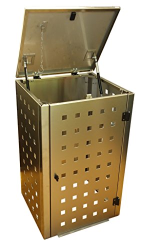 Mülltonnenbox Modell Eleganza für eine 120 Liter Tonne – Bild 6