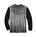 HARLEY-DAVIDSON Official Men's Iron Block Pullover, Grey (99008-17VM)