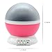 MOKOQI Baby Night Light Lamps For Bedroom Romantic 360 Degree Rotating Star with Sky Moon Cover & Solar System Cover Projector Lights Color Changing LED For Kids Girls Baby Nursery Gift(Pink-2 Lids)