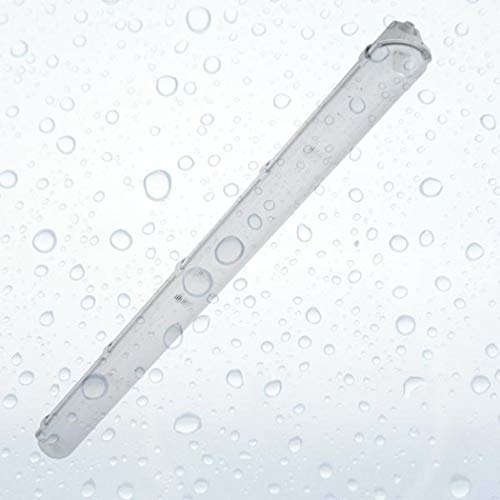 LED Feuchtraumleuchte, Garagenleuchte, max 1x35W LED, inkl. LED Röhre, T8 LED, G13, Deckenleuchte, Wannenleuchte… – Bild 4