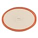 Rachael Ray Stoneware 18-Ounce Mini Oval Casserole, Orange