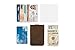 Bellroy Card Sleeve, slim leather wallet (Max. 8 cards and bills) - Cocoa