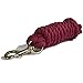 Intrepid International Horse Tack - Heavy Duty Cotton Rope Lead Ropes for Horses, with Durable Brass Trigger Snap, Attaches to Halter or Harness, Soft and Comfortable Grip - 10 Feet