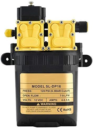 Broco Water Pumps Electric Industrial Electric Car Wash Pressure Dosing,12V High Pressure Agricultural Electric Water Pump Water Sprayer Pump