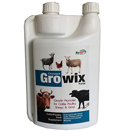 REFIT ANIMAL CARE Growth Promoter Tonic for Poultry, Cattle & Farm