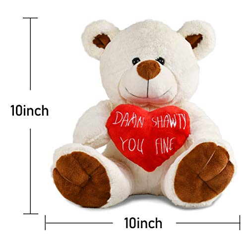 Tmacker Valentines Day Gifts Teddy Bear Stuffed Animals Plush Bear Heart,  Birthday Gifts for Her Women Girlf
