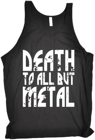 Fonfella Slogans Men's Death to All But Metal - Tank Vest Top