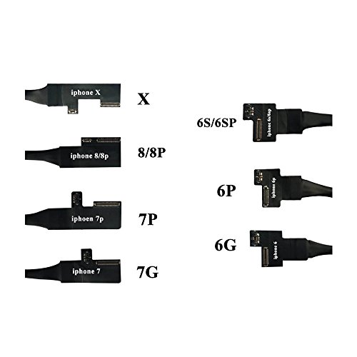 VIPFIX Multi-Function Phone Power Current Test Cable DC Power Supply Test Cable with Switch ON/Off Button for iPhone 8 8P X 7P 7 6SP 6S 6P 6