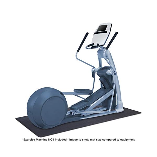 MotionTex Exercise Equipment Mat for Under Stationary Bike Flooring