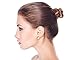 Simulated Pearl Bridal Clip On Earrings Gold Plated Alloy