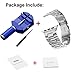iiteeology Compatible with Apple Watch Band Series 10/9/8/7 42mm/41mm, Series 6/5/4 40mm, Series 3/2/1 38mm, Stainless Steel Metal Link Band for iWatch - Silver