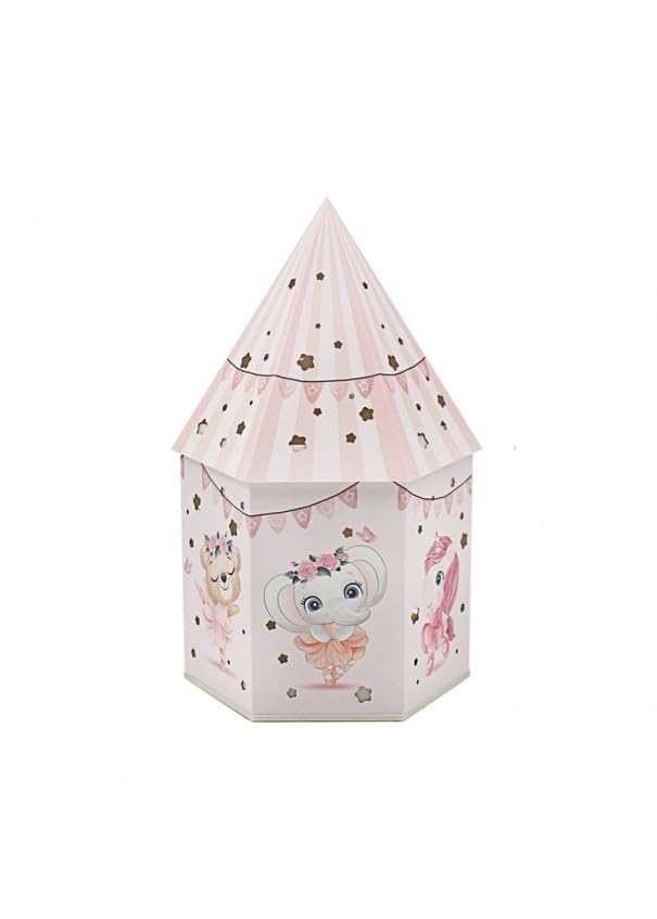 Lesser & Pavey Ballerinas LED House For Kids & Home Décor | Natural and Subtle Led Lighting to Brighten Up Darker Rooms | Shine Night Light for Kids | Charming Indoor LED Lamp and Room Decor