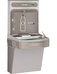 Elkay LZS8WSLK ezH2O Bottle Filling Station & Single ADA Cooler Filtered Refrigerated Light Gray