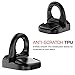MoKo 2Pack Charger Stand Compatible with Samsung Galaxy Watch 5 40mm/44mm/5 Pro 45mm, Silicone Charging Stand Non-Slip Base Charger Dock Station Holder[Charging Cable Not Included],Space Gray
