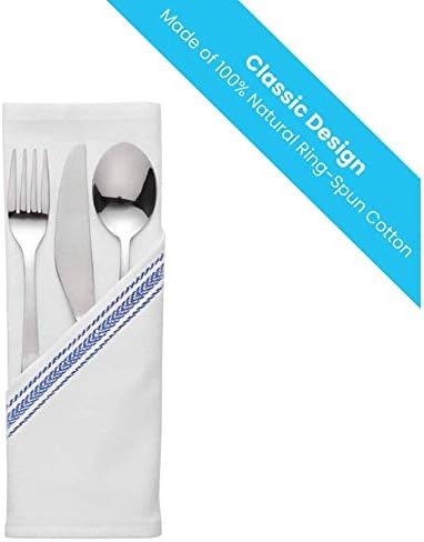 Zeppoli Tea Towel Set- 15 Pack White Kitchen Towels -100% Natural Cotton Dish Catering Towels- Soft and Absorbent Flour Sack Towels makes them Great Bar Cloth Towels - Image 3
