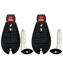 YITAMOTOR Keyless Entry Car Remote Control Replacement Key Fob 3 Button for M3N5WY783X IYZ-C01C (Pack of 2)