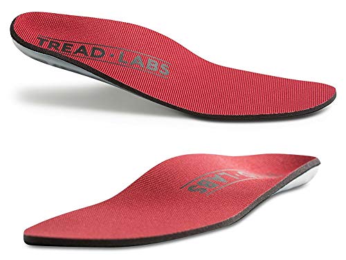 Tread Labs Stride Insoles – Semi-Custom Orthotics For Plantar Fasciitis Pain Relief – 4 Arch Heights Deliver a Flawless Fit & Comfort From Flat Feet to Extra High Arches – Prevent and Relive Foot Pain