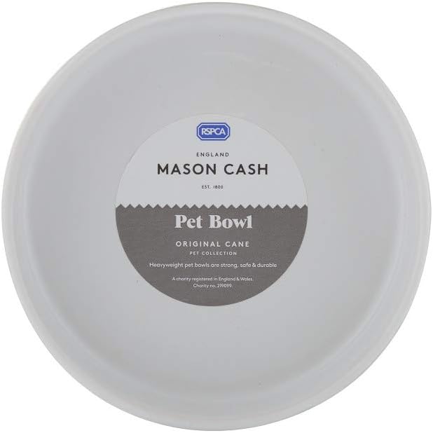 Mason Cash Grey Polka Dot Pet Bowl, 13 cm, 13 cm (Pack of 1) - Image 3