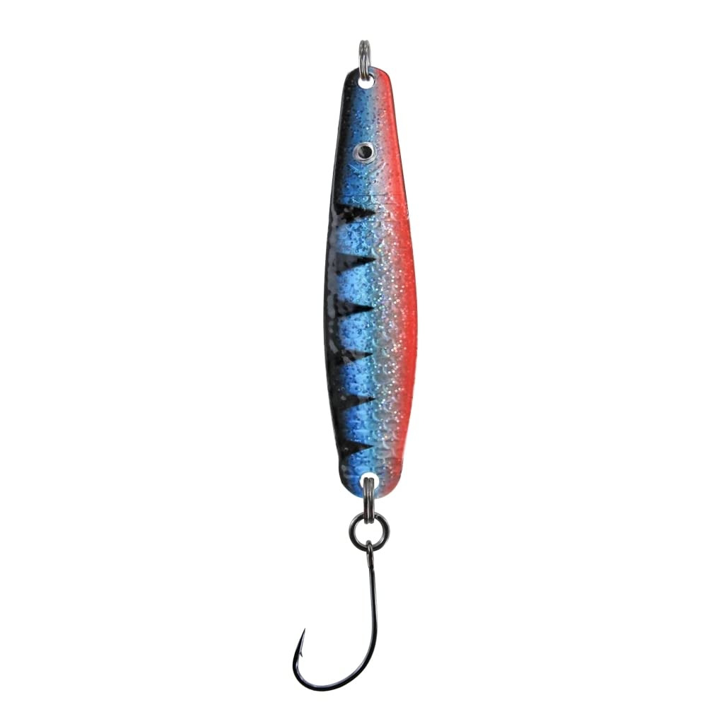 Dega Jenzi Lars Hansen Jumper Sea Trout Indicator with Single Hooks 8 cm 25 g Ice Tiger UV
