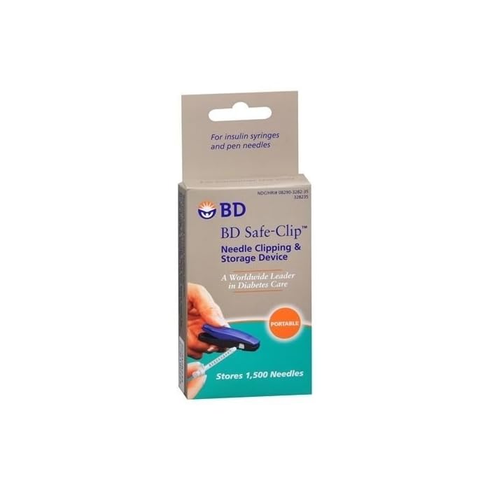 BD Safe-Clip Needle Clipping & Storage Device 1 EA - Buy Packs and SAVE (Pack of 2)