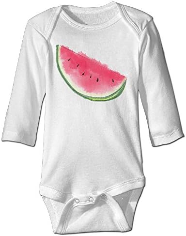 Baby Watermelon Summer Baby Onesie LONG SLEEVES