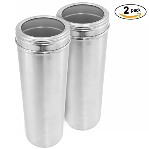 Food Savers Storage Containers Stainless Steel Spaghetti / Pasta Canisters w (2 eBay