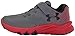 Under Armour Boys' Pre-School Primed 2 Adjustable Closure Running Shoes, Graphite/Red, 1.5 M US Little Kid