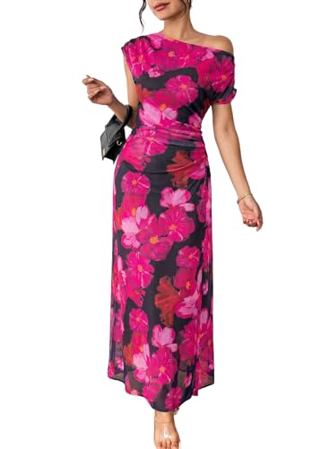BLENCOT Women's Floral Maxi Dress
