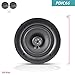 Pyle 6.5″ 2-Way Midbass Speakers – Pair of in-Wall/in-Ceiling Woofer Speaker System 1/2” High Compliance Polymer Tweeter Flush Mount Design w/ 60Hz – 20kHz Frequency Response 200 Watts Peak – PDIC66thumb 3