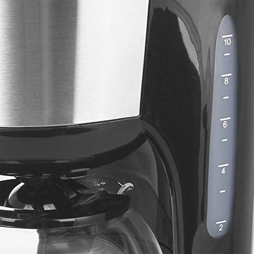 EMERIO CME-122933, Filter Kaffeemaschine, 1.25l für bis zu 10 Tassen frischen Kaffee, herausnehmbarer Permanent-Filter… – Bild 5