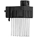 Air Conditioning Heater Fan HVAC Blower Motor Resistor SCITOO Regulator fit 2000 for BMW for 323Ci/1999-2000 for BMW for 323i/2001-2006 for BMW for 325Ci