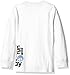 adidas Little Boys' Basic Long Sleeve Tee Shirt, White, 6