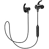 Wireless Headphones, TaoTronics Lightweight Sports Bluetooth 4.2 In Ear Earbuds with IPX6 Sweatproof for Running, Magnetic Earphones with aptX Lossless Stereo (Noise Cancelling Mic, 8 Hours Playtime)