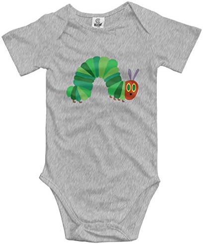 The Very Hungry Caterpillar Trucker Short Sleeve Playsuit Bodysuit Outfits Clothes Baby Onesies Black