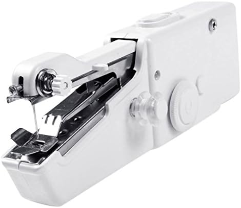 Portable Mini Handy Stitch Handheld Sewing Machine, Quick Handy Stitch Handkerchiefs Tool DIY Working for Traveling and Home Use
