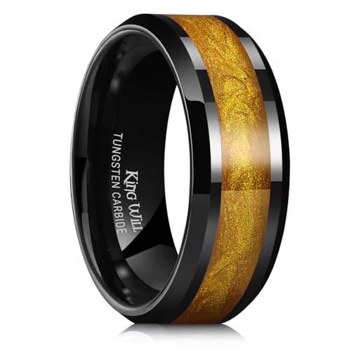King Will Mens Tungsten Wedding Ring