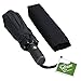 BPAGO Totes Umbrellas Compact car Umbrellas Windproof Travel Umbrella with Teflon Coating Small Automatic Open and Close Black Tote Umbrellas - Golf Umbrella