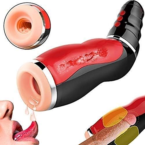 Risareyi 10 Frequency Vǐbrǎtiǒn Masssager For Men Oral Toy 5 Frequency Suction Adullt Toy Headphone Mode USB Charging T-shirt Underwear