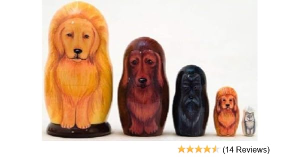 dog russian dolls