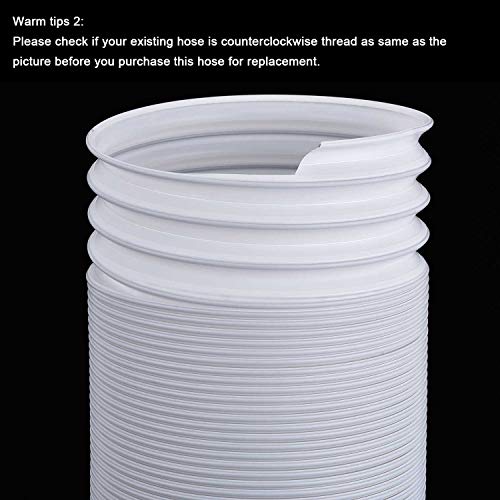 Hotop Portable Air Conditioner Exhaust Hose, Vent Hose with 5 Inch