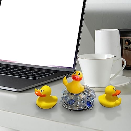 Rubber Ducks 5 Pack The Finger Rubber Duck, Cute Small Rubber Ducks