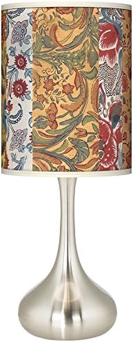 Bohemian Blooms Giclee Droplet Table Lamp