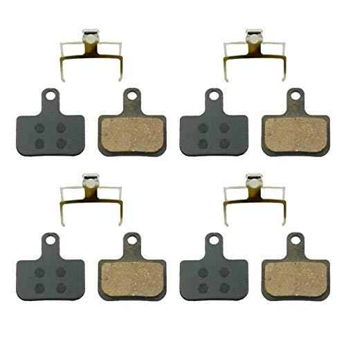 4 Pairs Mountain Bike Brake Pads for AVID Elixir and DB SRAM LEVEL TL and T / Sram Force eTap AXS Brake Pads Resin Bike Disc Pads