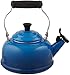 Le Creuset Enamel On Steel Whistling Tea Kettle, 1.7 qt., Marseille