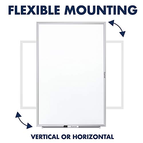 Quartet Whiteboard, Dry Erase White Board, 5' x 3', Total