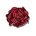 Floral Hair Claw Clips Set for Women, Double Grip Teeth Nonslip Strong Jaw Clamps Large Ribbon Rose Flower Hair Hold Clutches Accessories 3.9